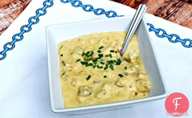 Slow Cooker cremiger Hühnchen-Kartoffel-Eintopf