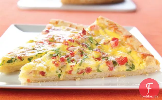Speck Und Eier Pizza