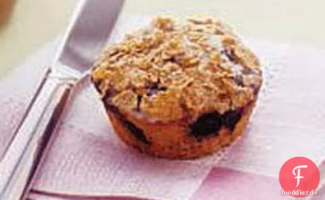 Arbeitstag Rosinenkleie-Beeren-Muffins