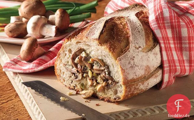 Gorgonzola-Gefülltes Brot