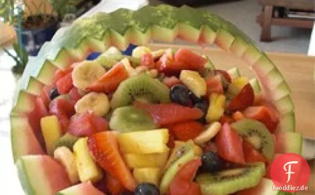 Wassermelone Obstschale