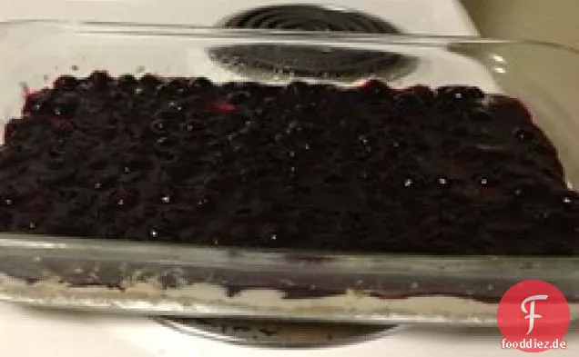 Süße Blaubeer-Frischkäse-Torte
