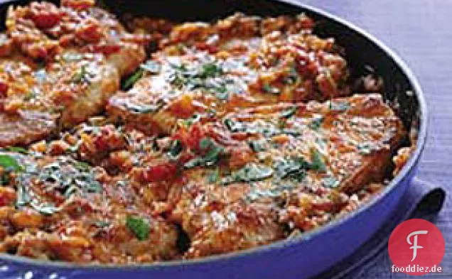 Schweinekoteletts Mexicana