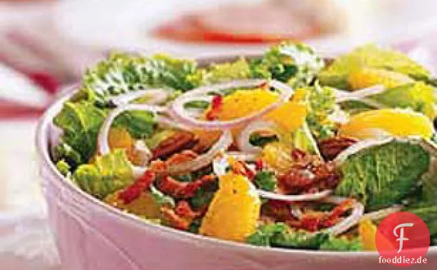 Zitrus & gerösteter Pekannusssalat