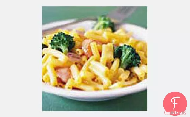 Huhn und Brokkoli Mac & Käse