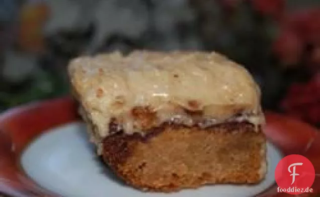 Schokolade Erdnussbutter Brownies