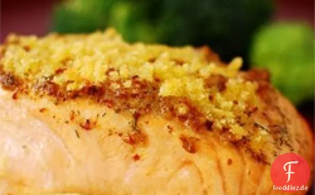 Gebackener Lachs Dijon