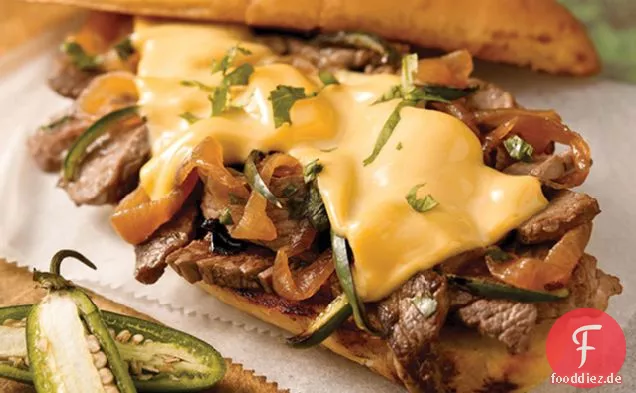 Knoblauch Brot Steak Sandwich