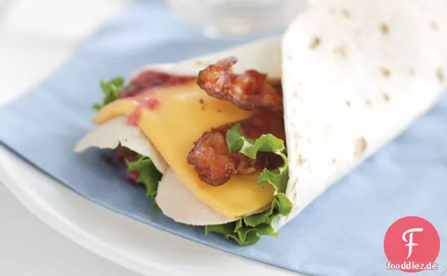 Lecker Truthahn-Wrap