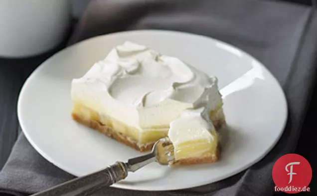 Dreifache Schicht Banana Cream Pie Bars