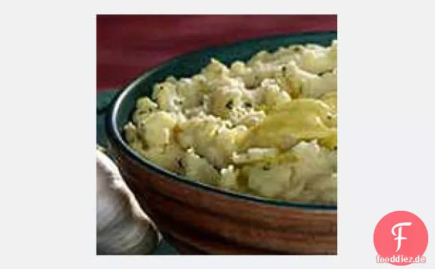 Knoblauch Kartoffelpüree-Dijon