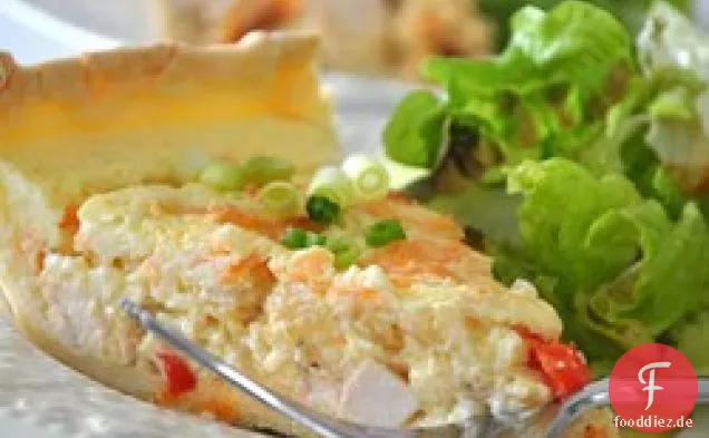 Sauerrahm Huhn Quiche