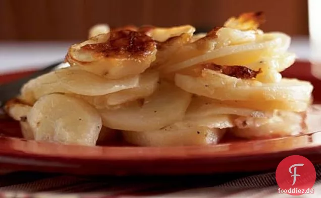 Gratin Dauphinois (überbackene Kartoffeln mit Käse)