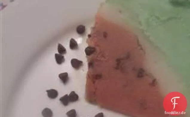 Himbeer-Limetten-Sorbet 'Wassermelone