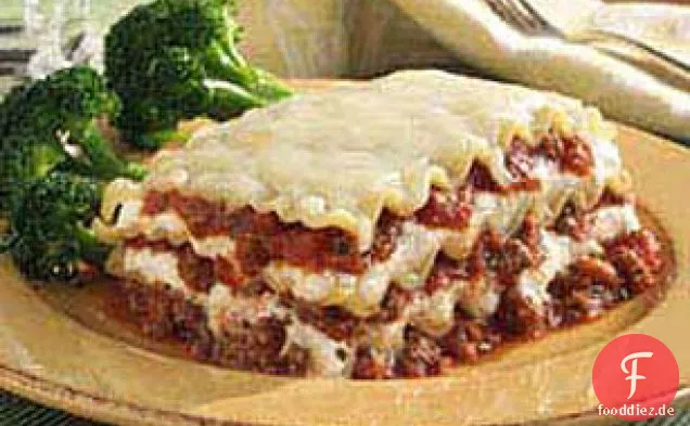 Einfache herzhafte Lasagne