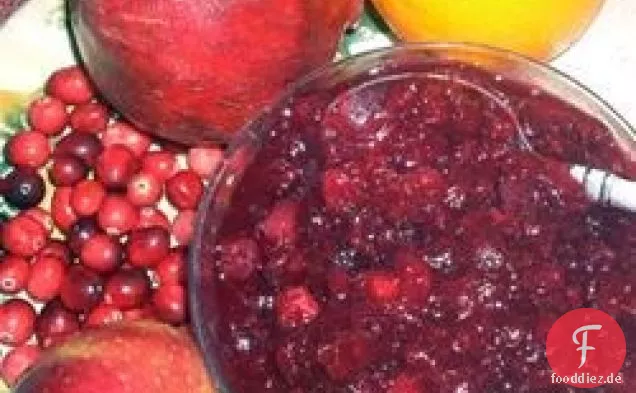 Cranberry-Granatapfel-Sauce