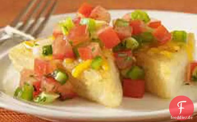 Polenta mit frischer Tomatensalsa