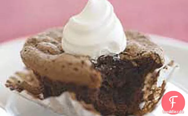 Doppelte Schokoladen-Fudge-Tassen