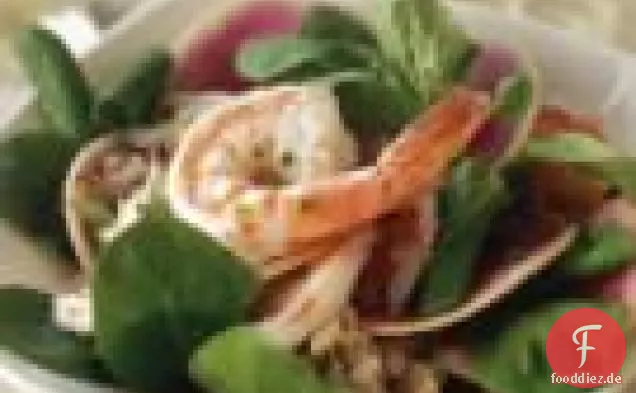 Garnelen Und Feldsalat