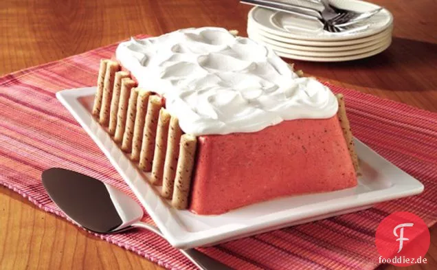 Cremige Cranberry-Dessert