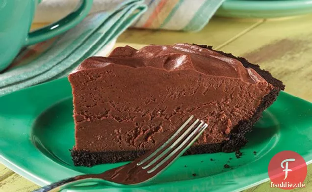 Einfache Schokoladenmousse-Torte