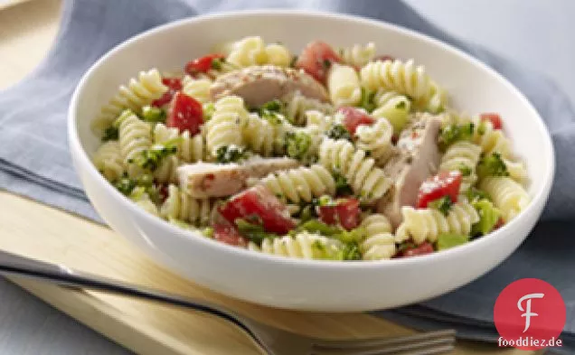 Schnelle Hühnchen-Parmesan-Nudeln