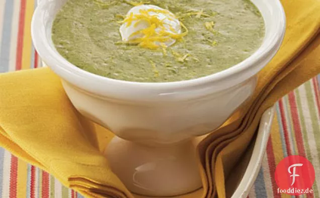 Pikante Spinatsuppe