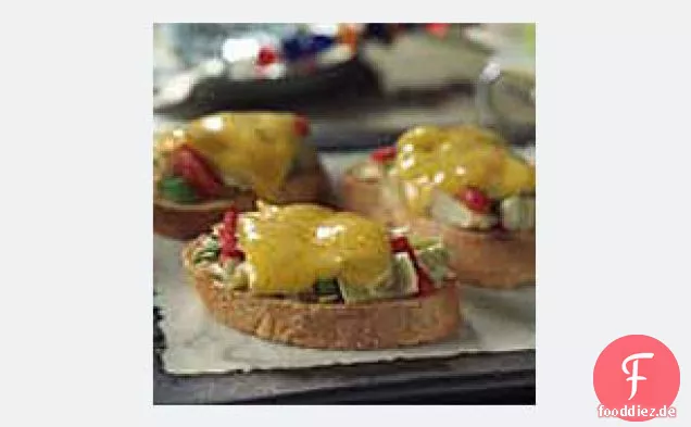 Cheddary Artischocke Snacks