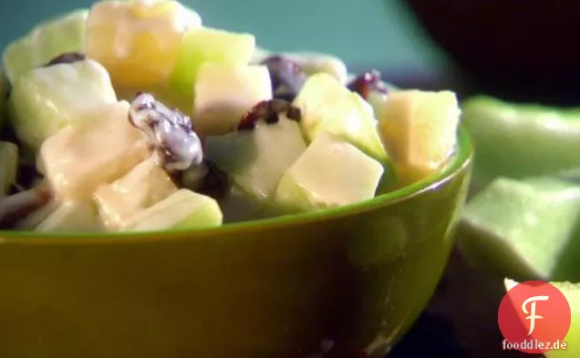 Schneller und cremiger Obstsalat