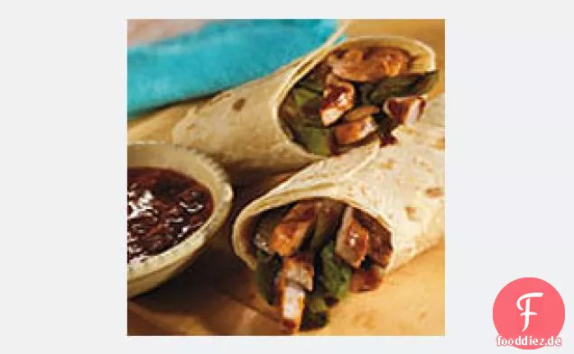 BULLAUGE gegrillte Schweinefleisch-Wraps