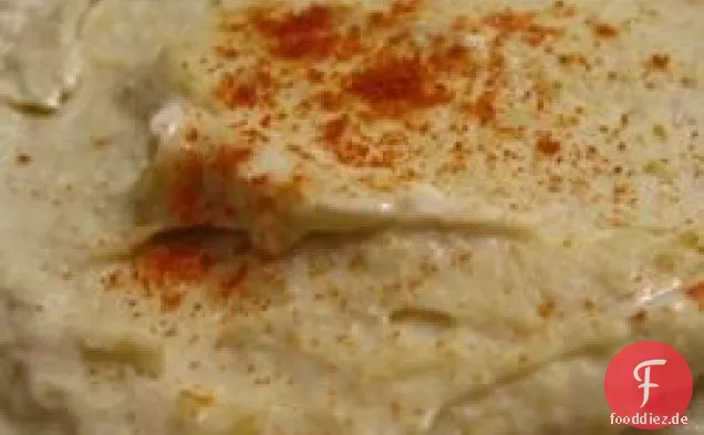 Authentischer gekickter syrischer Hummus