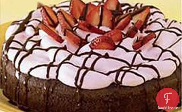 BAKER'S ONE BOWL Schokolade-Erdbeerkuchen