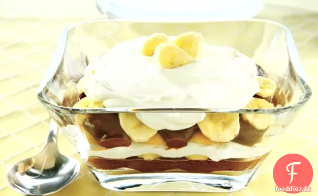 Schwarz-Weiß-Banana Pudding