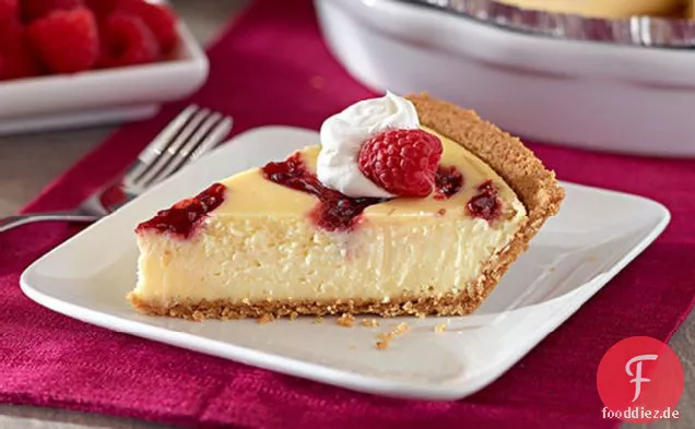 PHILADELPHIA 3-SCHRITT Himbeer-Swirl-Käsekuchen