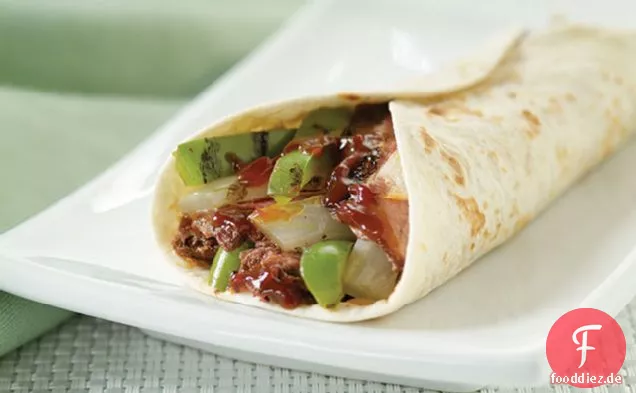Würziges Flankensteak Fajitas