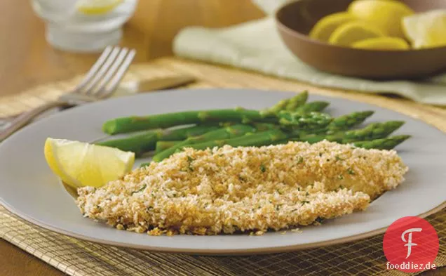 Zitrone-Kraut Panko Tilapia