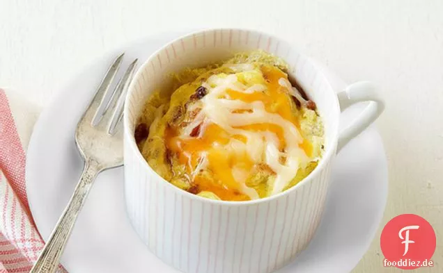 Speck & Eier in einem Becher