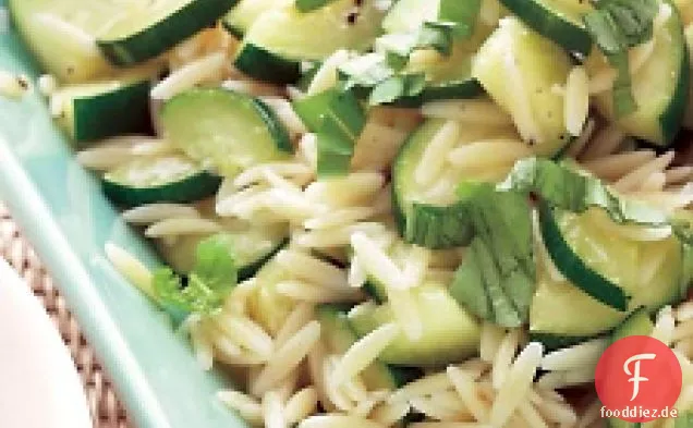 Orzo-Zucchini-Salat