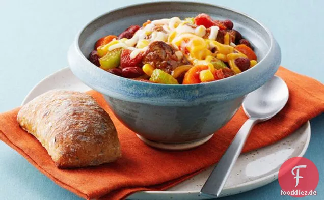 Slow-Cooker Cowboy-Eintopf