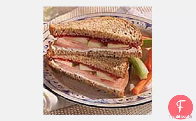 Die Türkei Crunch-Sandwich