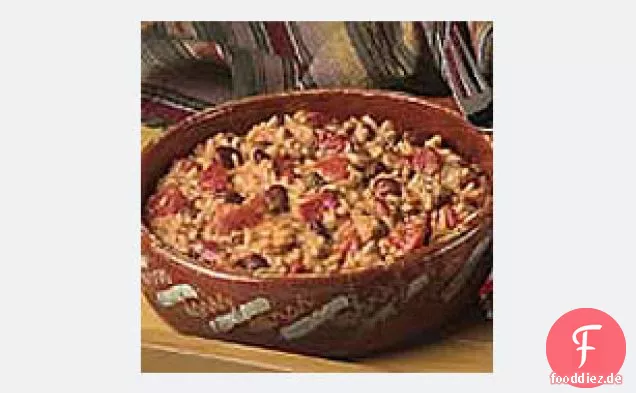 VELVEETAÂ® 20 Minute Cheesy Chili 'N Reis Pfanne