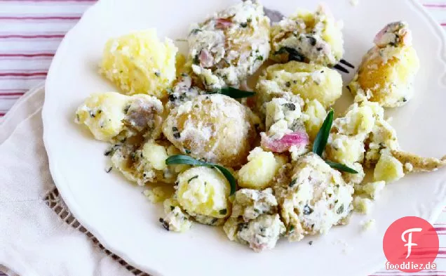 Kartoffel-Salat Mit Grüner Göttin Dressing