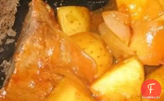 Tante Jinny's spritziges Rinderbruststück