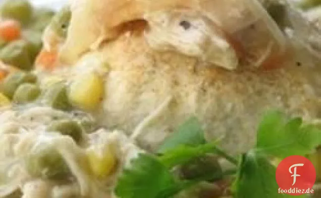 Hühnchen-Keks-Auflauf