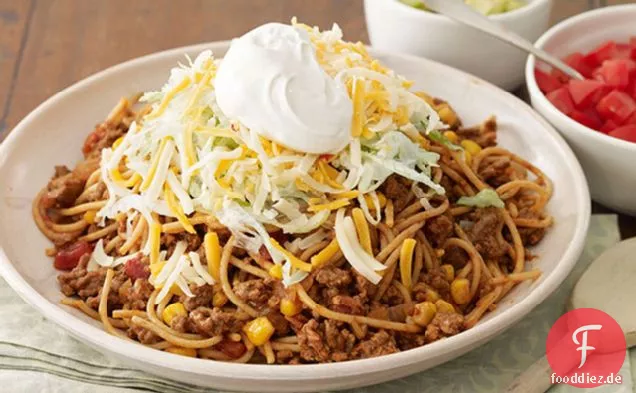 Taco Pasta Werfen