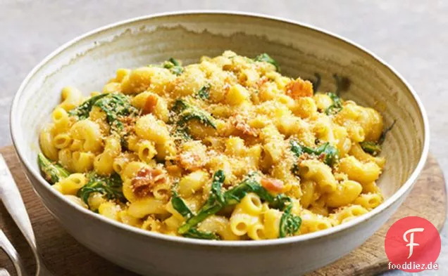 KRAFT Spinat Mac & Käse mit Speck