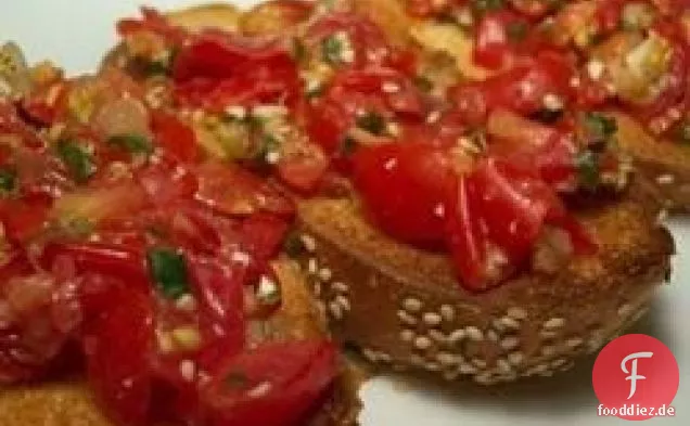 Jen's Tomate Rucola Bruschetta