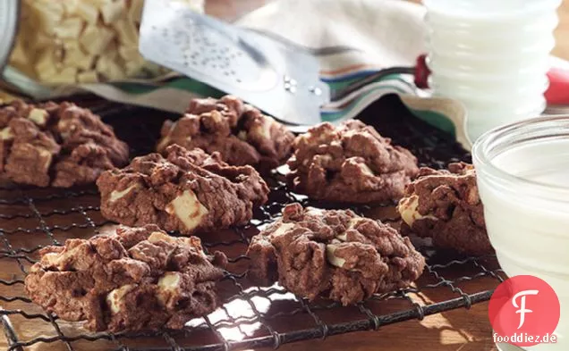 Schokolade, Weiße Schokolade Chunk Cookies
