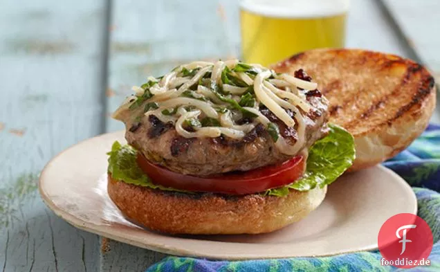 Italienische Wurst Burger