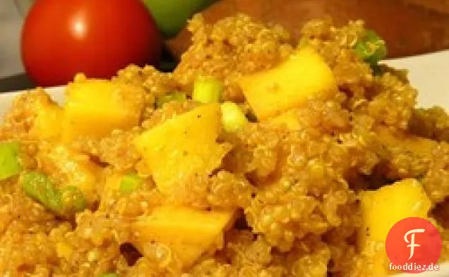 Curry-Quinoa-Salat mit Mango